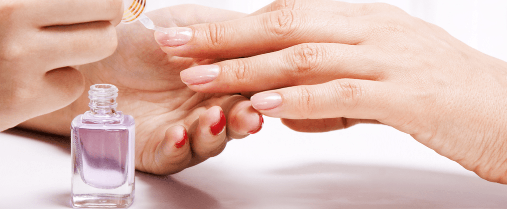 Pilzbehandlung mit Nagellack