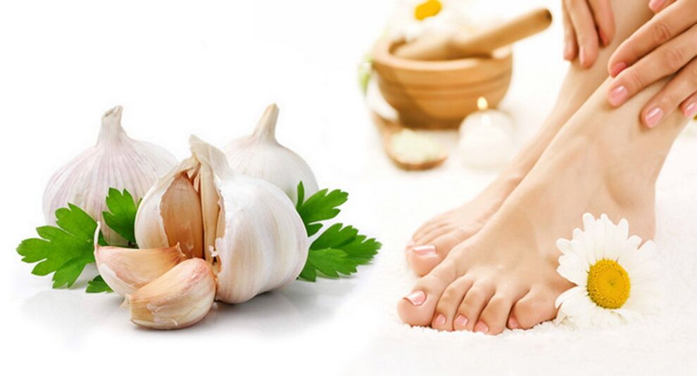 Knoblauch gegen Nagelpilz