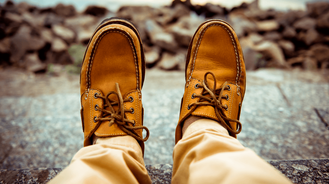 Saubere Schuhe beugen Pilzbefall vor.
